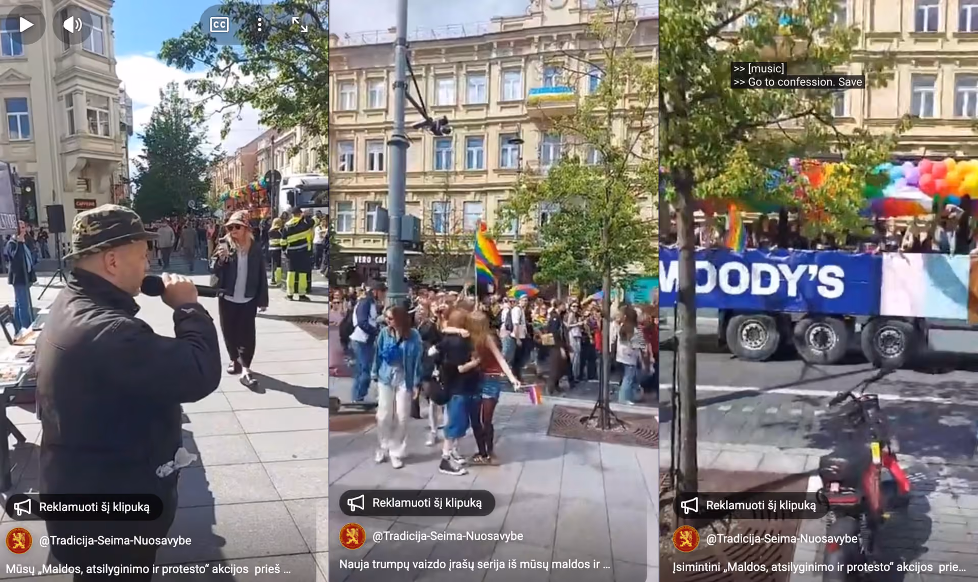 STOP LGBT! Maldos, atsilyginimo ir protesto akcija rugsėjo 12 d. Kaune!